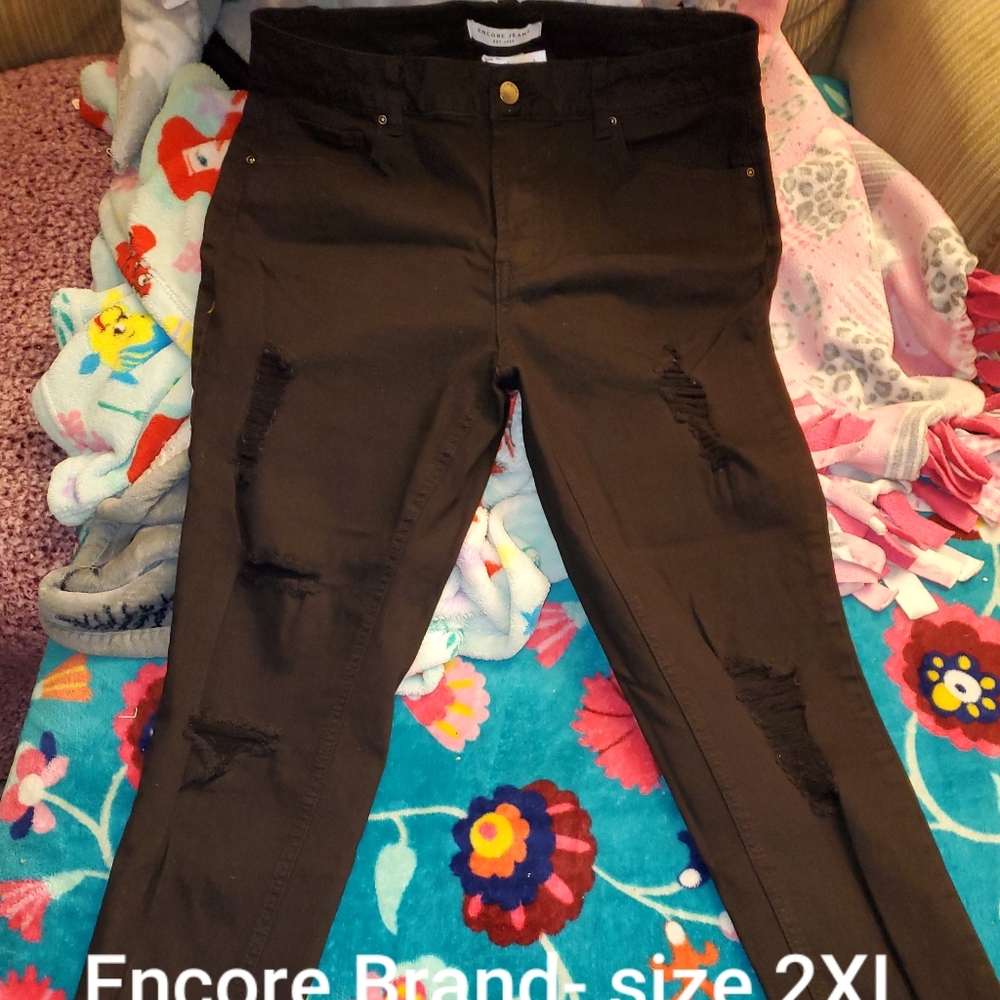 Encore brand black jeans